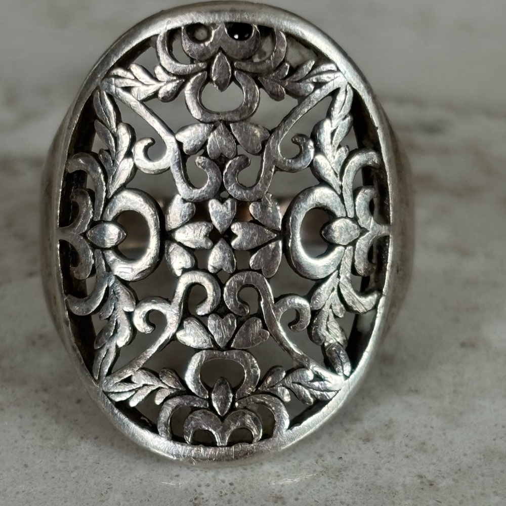 Sterling Silver Filigree Ring
